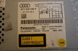 AUDI 8T1035186P CD Changer AUDI A4 / A4 ALLROAD (B8) (2007-2015) — thumbnail 5