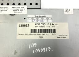 AUDI 4E0057111EX CD Changer AUDI A6 / A6 ALLROAD (C6, 4F) (2004-2011) — thumbnail 3