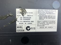 MERCEDES-BENZ A2208274642 CD Changer MERCEDES-BENZ SL-CLASS (R230) (2001-2012) — thumbnail 5