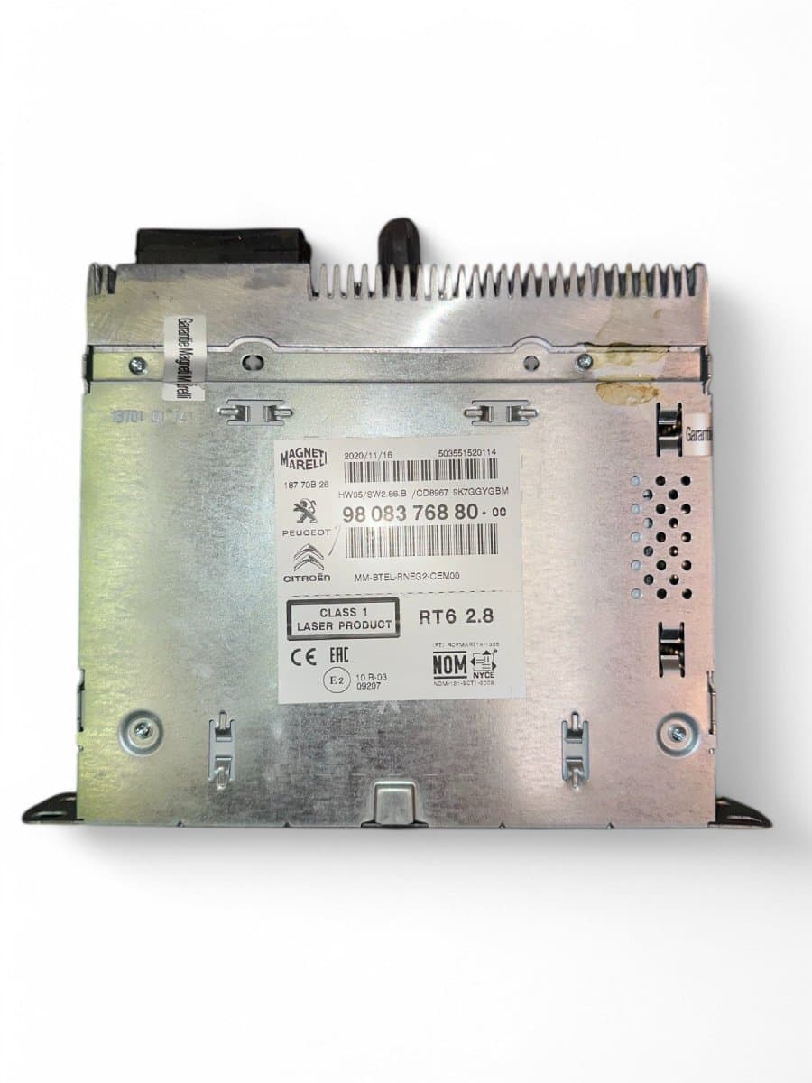 PEUGEOT 9808376880 1611513080 CD Changer PEUGEOT 508 I (W23) (2010-2018)