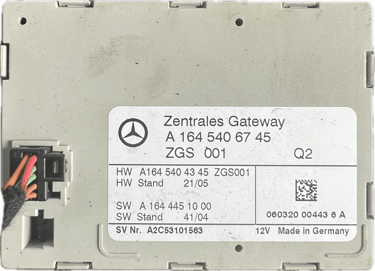 1645406745 Central gateway module MERCEDES-BENZ R-CLASS (W251) (2006-2013)
