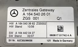MERCEDES-BENZ A1645402601 A1645403662 A1644420427 Central gateway module MERCEDES-BENZ ML-CLASS (W164) (2005-2011) — thumbnail 3