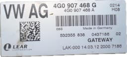 AUDI 4G0907468A Central gateway module AUDI A6 / A6 ALLROAD (C7, 4G) (2010-2018) — thumbnail 4
