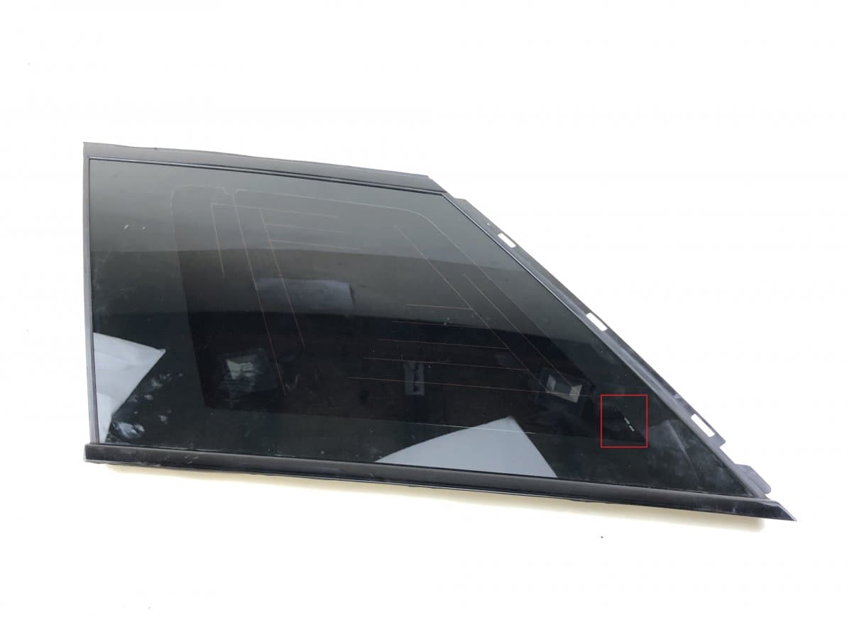 LAND ROVER LR044117 Chassis Side Window glass Rear Left LAND ROVER RANGE ROVER SPORT II (L494) (2013-2022)