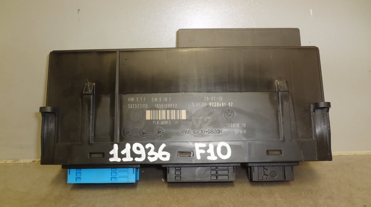 BMW 9228491 Central Locking Control Unit BMW 5 (F10, F11) (2010-2017)