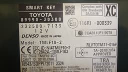LEXUS 232500-7133 2325007133 Central Locking Control Unit LEXUS GS IV (2011-2020) — thumbnail 3