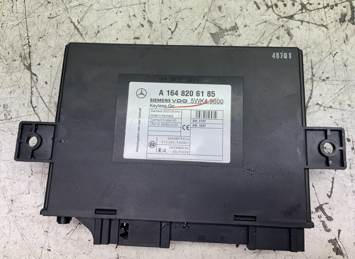 MERCEDES-BENZ Central Locking Control Unit MERCEDES-BENZ GL-CLASS (X164) (2006-2012)
