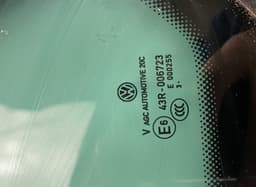 VW 43R-006723 Chassis Side Window glass Rear Left VW GOLF VII (5G1, BA5, BV5, BQ1, BE) (2012-2020) — thumbnail 2