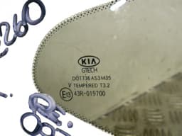 KIA 87820A2800 Chassis Side Window glass Rear Right KIA CEE'D II (JD) (2012-2018) — thumbnail 2