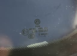 VW 3AF845297AD Chassis Side Window glass Rear Left VW PASSAT B7 / ALLTRACK (2010-2015) — thumbnail 4