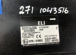 SUBARU 88281AJ240 Comfort Module (CCM) SUBARU LEGACY V / Outback (2009-2014) — thumbnail 2