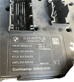BMW 6135931717401 61359499001 Comfort Module (CCM) BMW 3 (F30, F31, F34, F80) (2011-2019) — thumbnail 3
