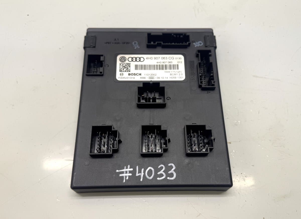 4H0907063CG Comfort Module (CCM) AUDI A6 / A6 ALLROAD (C7, 4G) (2010-2018)