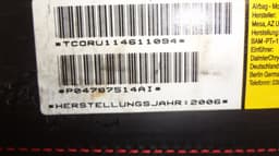 CHRYSLER Head/roof/curtain airbag right CHRYSLER 300C I (2004-2010) — thumbnail 4