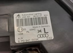 AUDI 8P0941003K 0301206201 Headlight left AUDI A3 (8P) (2003-2012) — thumbnail 4