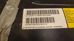 CHRYSLER Head/roof/curtain airbag right CHRYSLER 300C I (2004-2010) — thumbnail 3