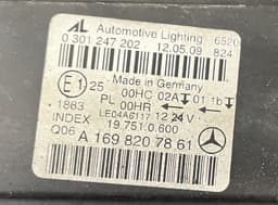 MERCEDES-BENZ A1698207861 0301247202 Headlight right MERCEDES-BENZ B-CLASS (W245) (2005-2011) — thumbnail 3