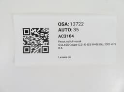 MERCEDES-BENZ A2158600147 Headlight Washer Nozzle Left MERCEDES-BENZ S-CLASS Coupe (C215) (1999-2006) — thumbnail 5