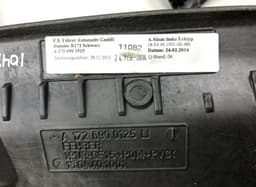 MERCEDES-BENZ A1727900245 Headliner MERCEDES-BENZ SLK (R172) (2011-2020) — thumbnail 3