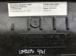 MERCEDES-BENZ A1727900245 Headliner MERCEDES-BENZ SLK (R172) (2011-2020) — thumbnail 2