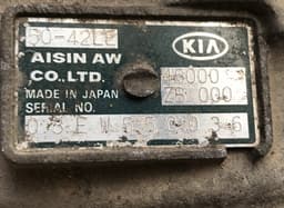 KIA 45000ZB000 03EW550036 50-42LE 3511150A140 Gearbox KIA CARNIVAL II (GQ) (2001-2005) — thumbnail 5