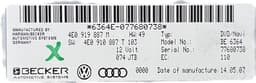 AUDI GPS Navigator CD - Player AUDI A6 / A6 ALLROAD (C6, 4F) (2004-2011) — thumbnail 5