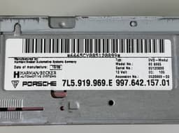 PORSCHE 7L5919969E GPS Navigator CD - Player PORSCHE CAYENNE I (2002-2010) — thumbnail 3