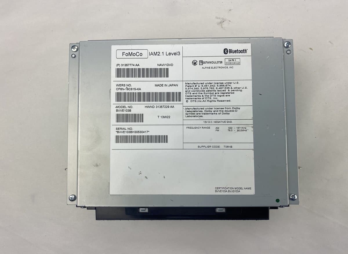 VOLVO CF6N18C815KA GPS Navigator CD - Player VOLVO V40 (2012-2019)
