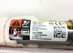 OPEL 39163258 39163259 Head/roof/curtain airbag left OPEL ASTRA K (B16) (2015-2022) — thumbnail 2