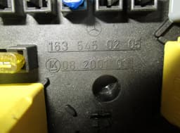 MERCEDES-BENZ 08200101 Fuse box MERCEDES-BENZ ML-CLASS (W163) (1998-2005) — thumbnail 5