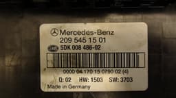 MERCEDES-BENZ 5DK008486-02 Fuse box MERCEDES-BENZ CLK (C209) (2002-2010) — thumbnail 4
