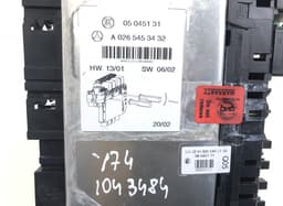 MERCEDES-BENZ 05045139 05045135 05045131 Fuse box MERCEDES-BENZ SL-CLASS (R230) (2001-2012) — thumbnail 4