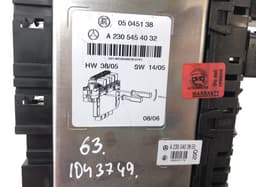 MERCEDES-BENZ 05045139 05045135 05045131 Fuse box MERCEDES-BENZ SL-CLASS (R230) (2001-2012) — thumbnail 4