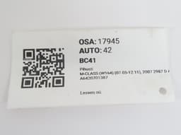 MERCEDES-BENZ A6420701387 A6420700587 A6420701987 Fuel Injector MERCEDES-BENZ ML-CLASS (W164) (2005-2011) — thumbnail 5
