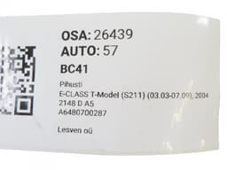 MERCEDES-BENZ A6480700287 Fuel Injector MERCEDES-BENZ E-CLASS (W211) (2002-2009) — thumbnail 3