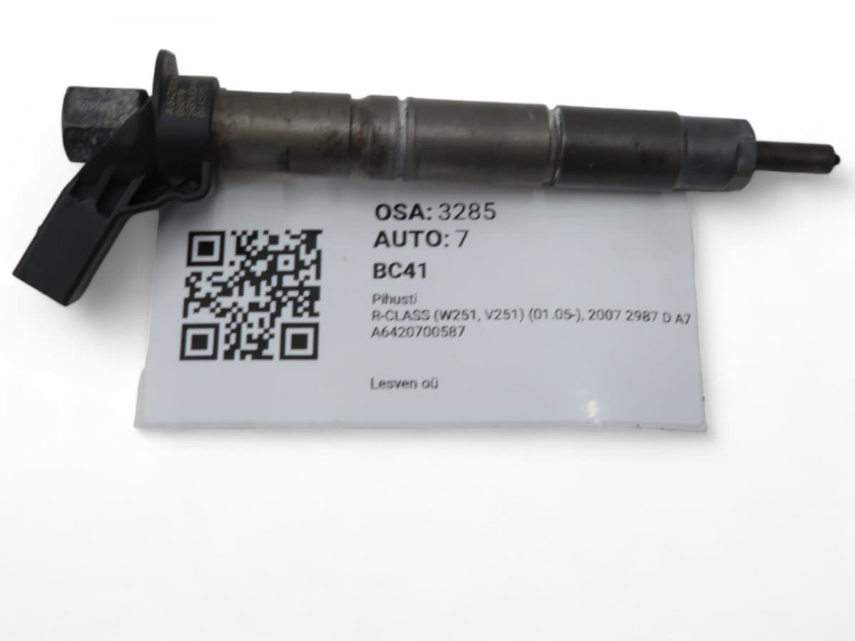 A6420700587 A6420701987 A6420701387 Fuel Injector MERCEDES-BENZ R-CLASS (W251) (2006-2013)
