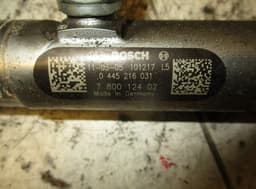 BMW 0445216031 0281002949 Fuel Distributor / fuel rail BMW 5 (F10, F11) (2010-2017) — thumbnail 2