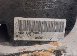 AUDI 4B0805588G 1853272007 Front panel AUDI A6 / A6 ALLROAD (C5) (1997-2005) — thumbnail 5