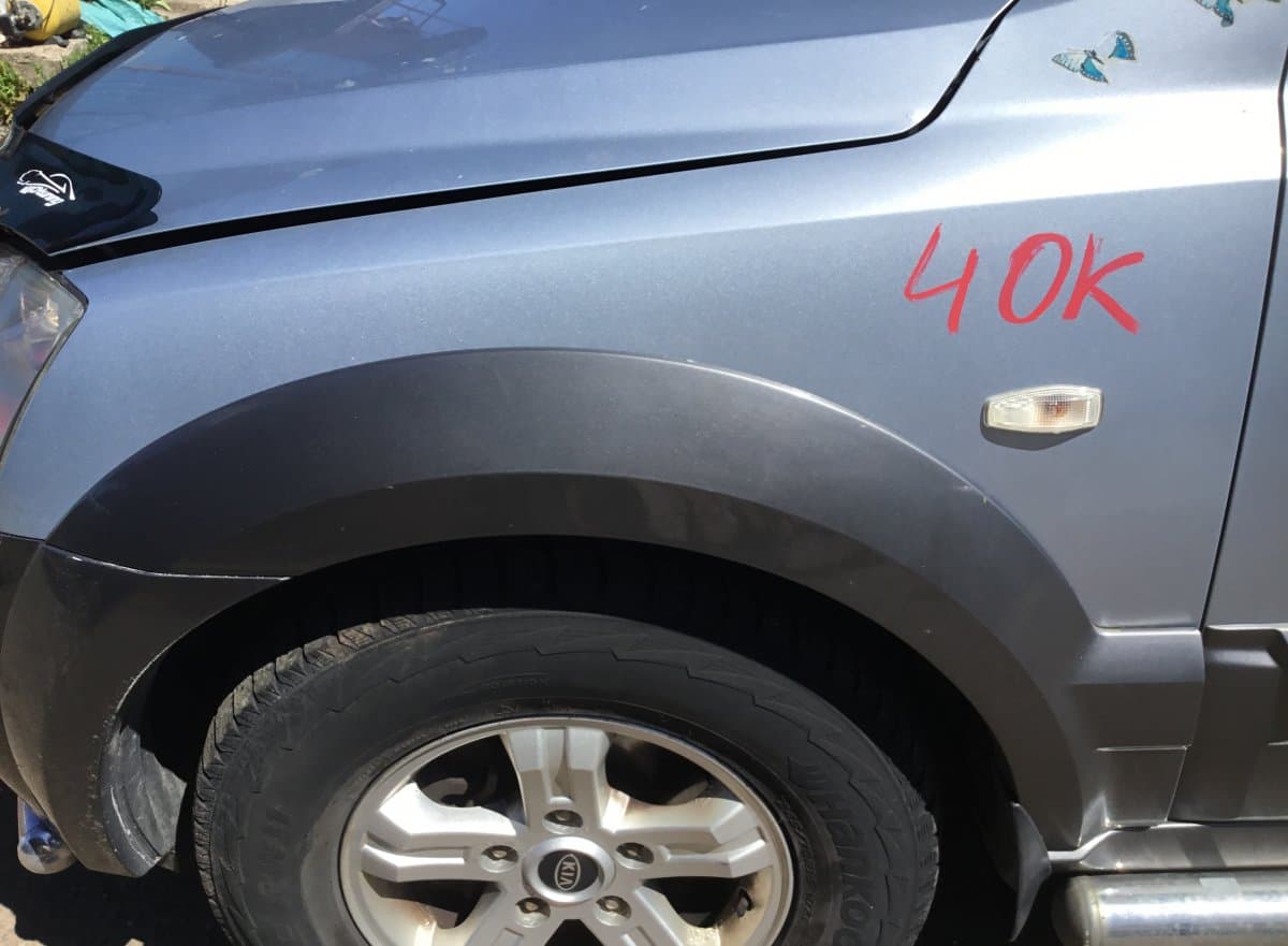 Fender Front Left KIA SORENTO I (JC) (2002-2009)