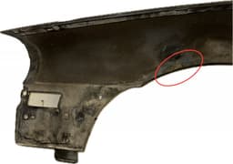 VOLVO Fender Front Right VOLVO S80 I (TS, XY) (1998-2006) — thumbnail 1
