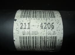 MERCEDES-BENZ Propeller Shaft Complete MERCEDES-BENZ E-CLASS (W211) (2002-2009) — thumbnail 4