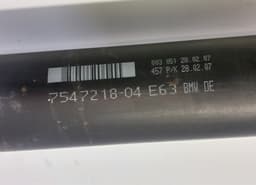 BMW 7547218-04 Propeller Shaft Complete BMW 6 (E63, E64) (2004-2010) — thumbnail 3