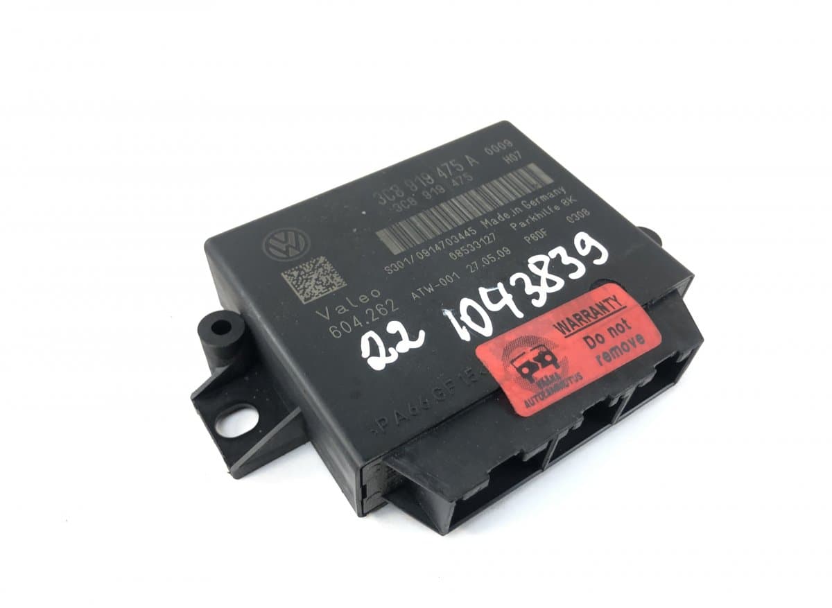 VW 604262 604.262 Parking Aid Control Unit VW PASSAT B6 (3C) (2005-2010)
