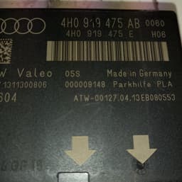 AUDI 4H0919475AB 4H0919475AH Parking Aid Control Unit AUDI A6 / A6 ALLROAD (C7, 4G) (2010-2018) — thumbnail 2