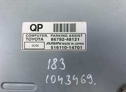 LEXUS 8679248120 Parking Aid Control Unit LEXUS RX III (AL10) (2008-2015) — thumbnail 2