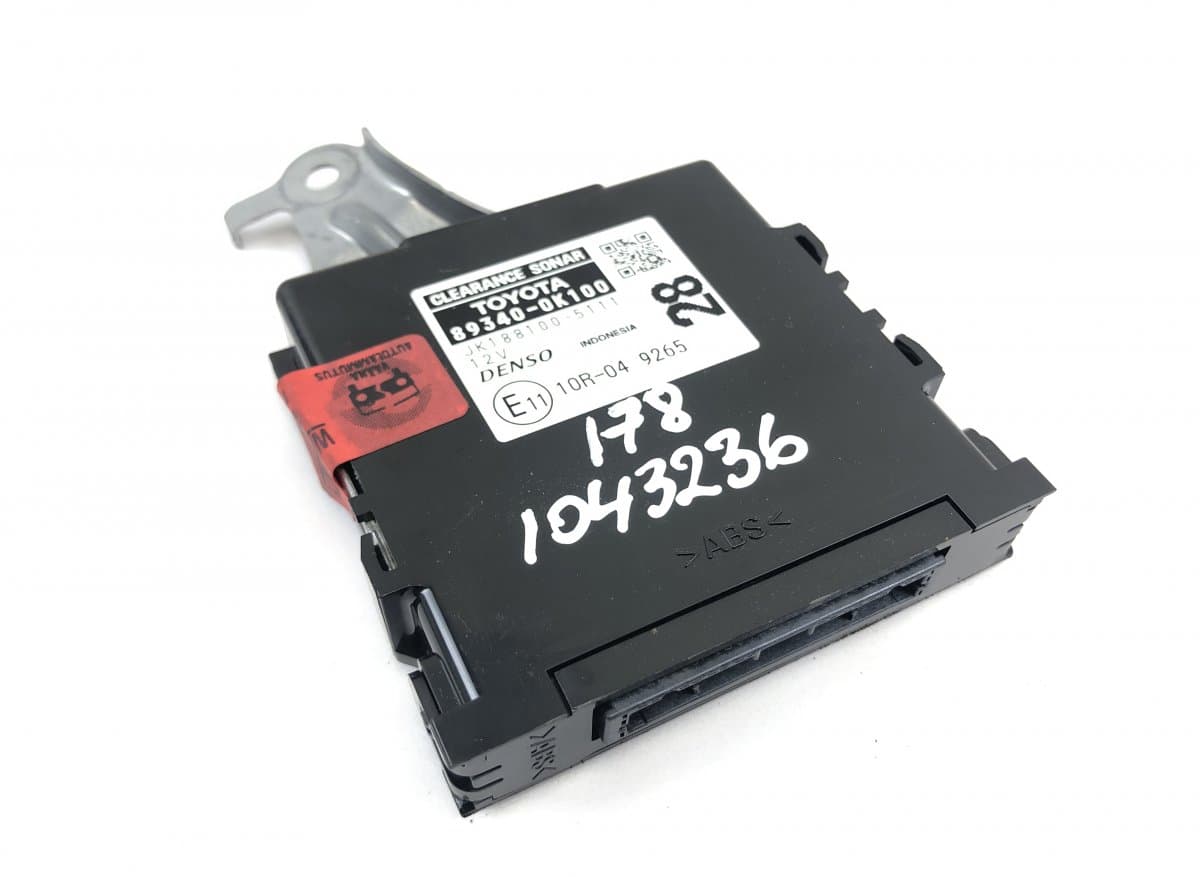 TOYOTA 893400K100 Parking Aid Control Unit TOYOTA HILUX VIII (AN110, AN120, AN130) (2015-)