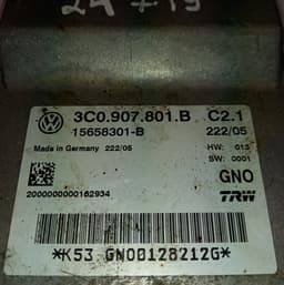 VW 3C0907801B Parking brake control unit VW PASSAT B6 (3C) (2005-2010) — thumbnail 3