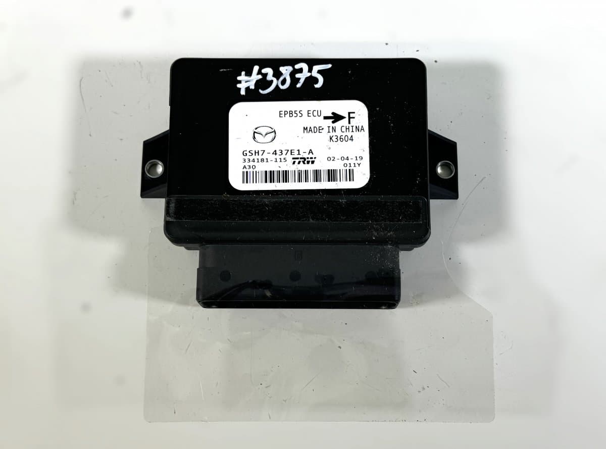 MAZDA GSH7437E1A Parking brake control unit MAZDA 6 (GJ, GL) (2012-2020)