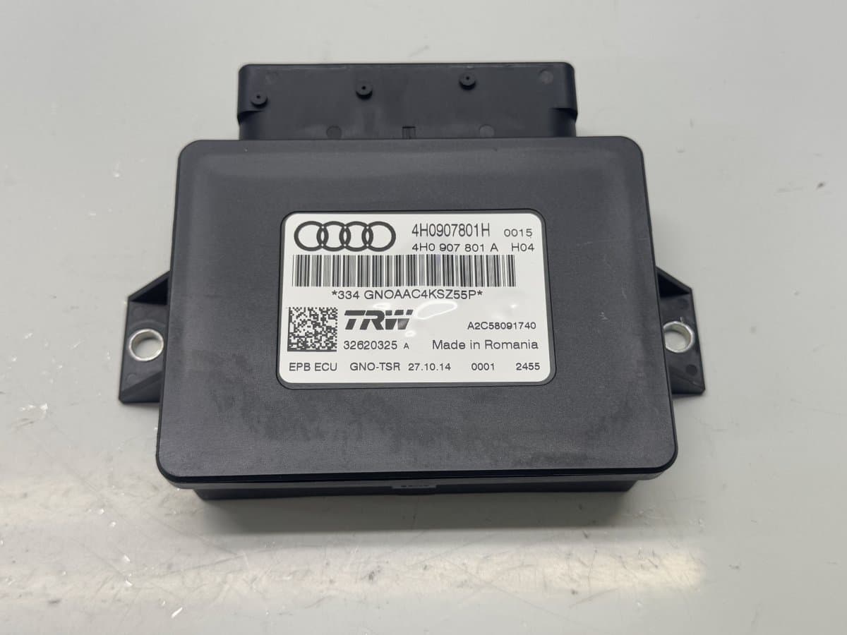 AUDI 4H0907801H 4H0907801A 32620325 Parking brake control unit AUDI A6 / A6 ALLROAD (C7, 4G) (2010-2018)