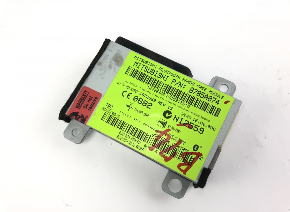 1872669 Phone / bluetooth control unit CITROËN C4 AIRCROSS (2010-2017)